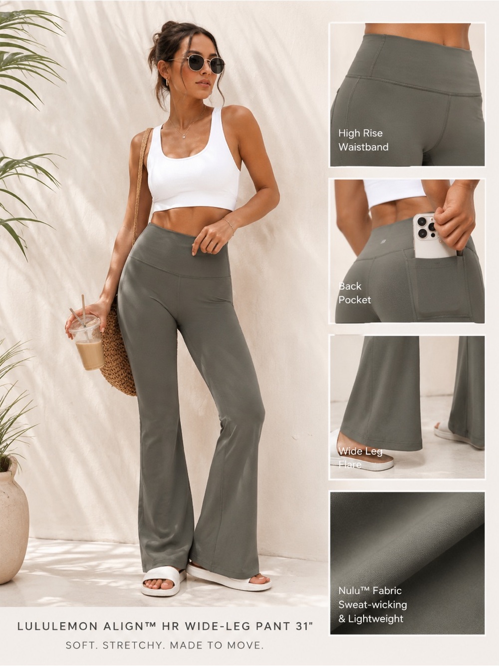 lululemon Align T™ HR Wide-Leg Pant 31"